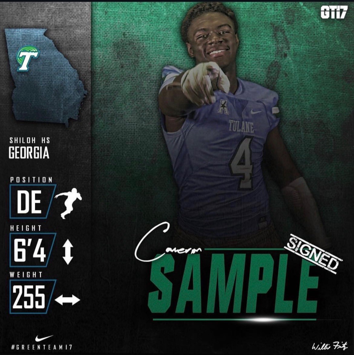Cameron Sample Tulane